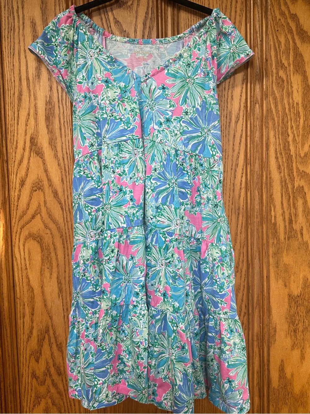 Lilly Pulitzer Geanna Short Sleeve Swing Dress
